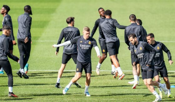 Real Madrid Abschlusstraining RB Leipzig