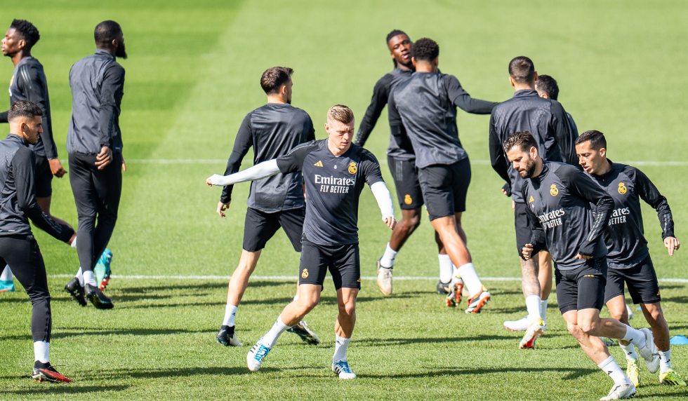 Real Madrid Abschlusstraining RB Leipzig