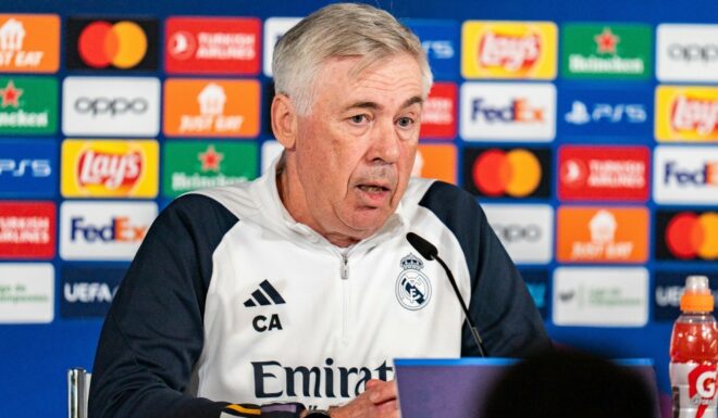 Carlo Ancelotti Real Madrid