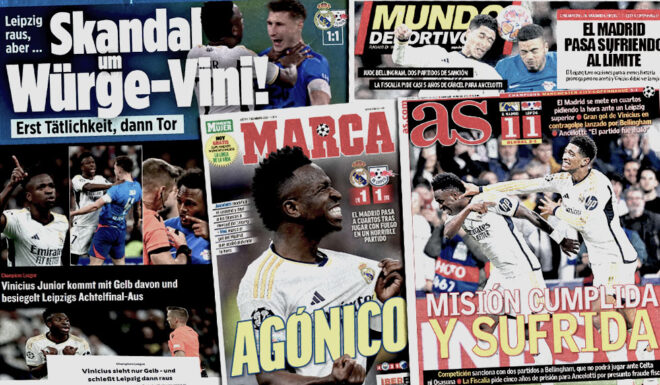 Real Madrid RB Leipzig Champions League Pressestimmen