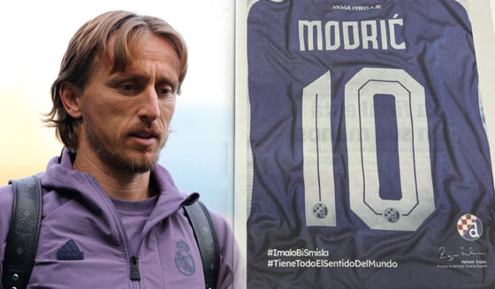 Luka Modric Real Madrid Dinamo Zagreb