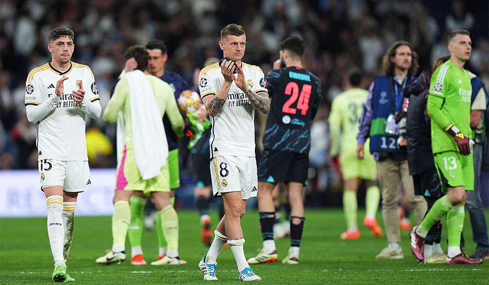 Toni Kroos Real Madrid Manchester City