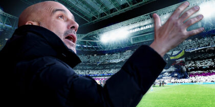 Pep Guardiola Real Madrid Bernabéu Manchester City