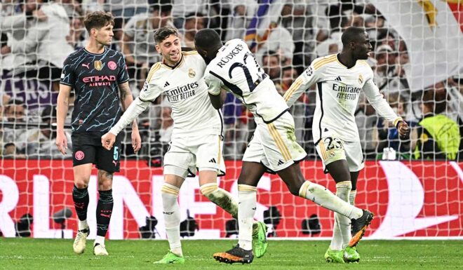 Real Madrid Federico Valverde Manchester City Real Madrid Federico Valverde Manchester City