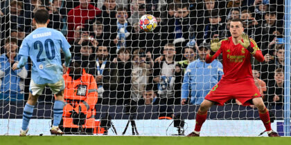 Andriy Lunin Real Madrid Manchester City