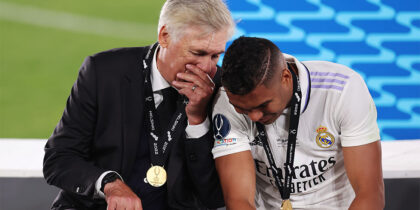 Carlo Ancelotti Casemiro Real Madrid