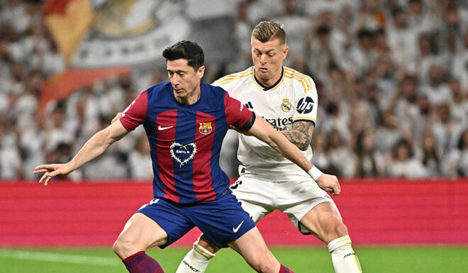 Toni Kroos Real Madrid Barcelona Clásico