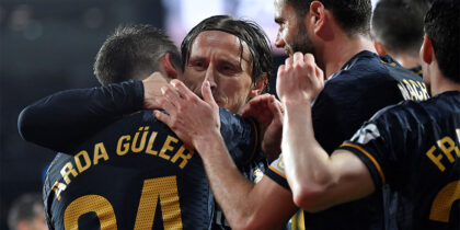 Arda Güler Luka Modric Real Madrid