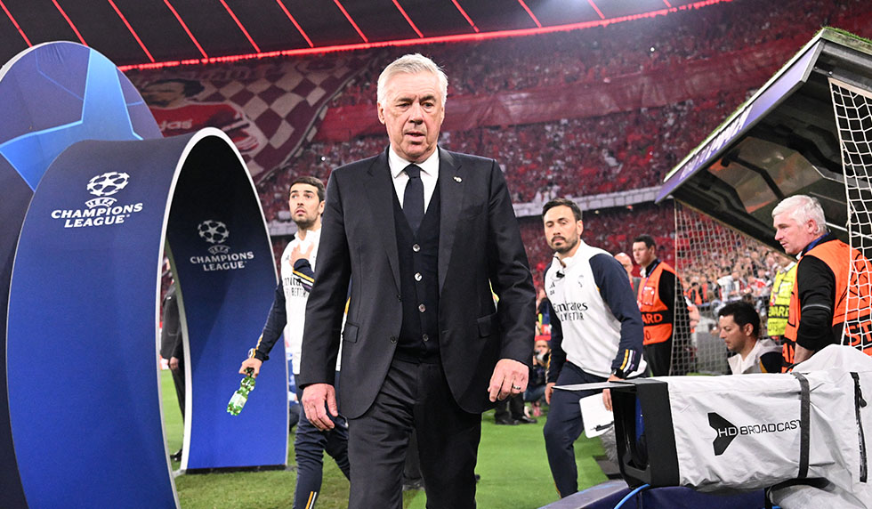 Carlo Ancelotti: „Haben uns nicht von unserer besten Seite gezeigt“