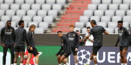 Real Madrid Training Allianz Arena