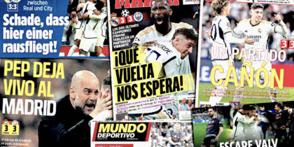 Pressestimmen Real Madrid Manchester City Champions League