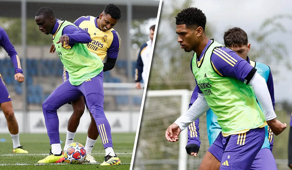 Erstes Training vor Bayern mit Bellingham, Rodrygo und Mendy