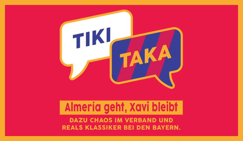 Podcast: Almería geht, Xavi bleibt und Real fordert Bayern heraus