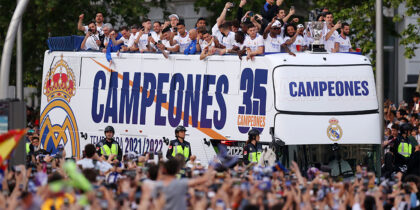 Real Madrid Meister Cibeles