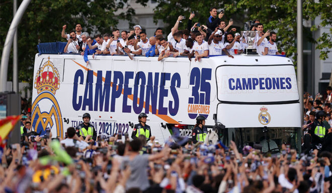 Real Madrid Meister Cibeles