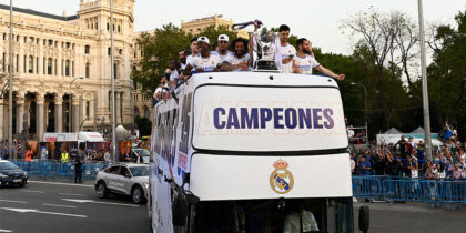 Real Madrid Meister Cibeles
