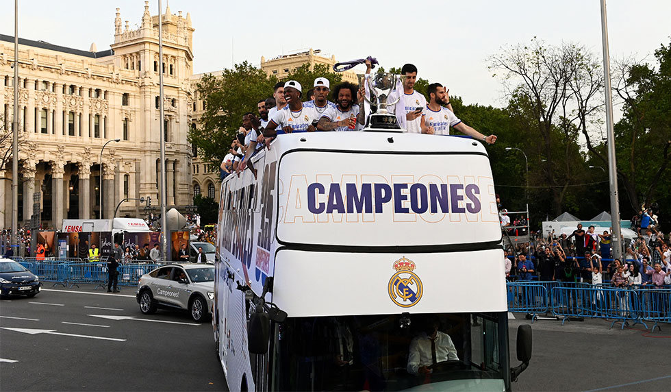 Real Madrid Meister Cibeles
