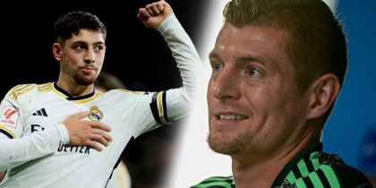 Federico Valverde Toni Kroos Real Madrid