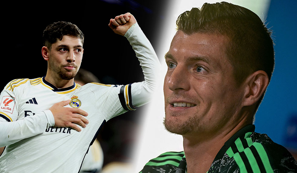 Federico Valverde Toni Kroos Real Madrid