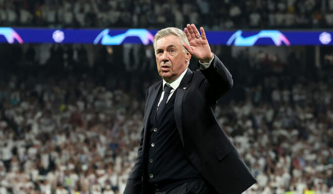 Carlo Ancelotti Real Madrid