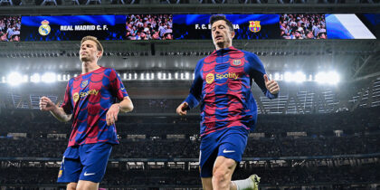 Robert Lewandowski FC Barcelona Real Madrid