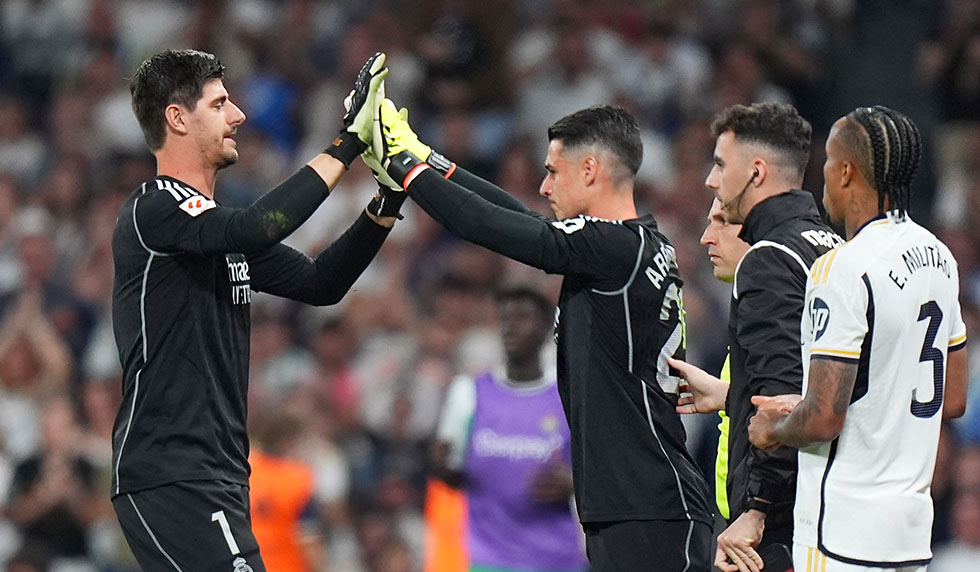 Thibaut Courtois Kepa Arrizabalaga Real Madrid