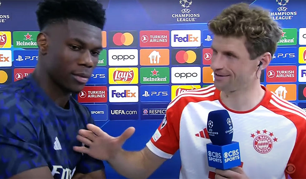 Aurélien Tchouaméni Real Madrid FC Bayern München Thomas Müller