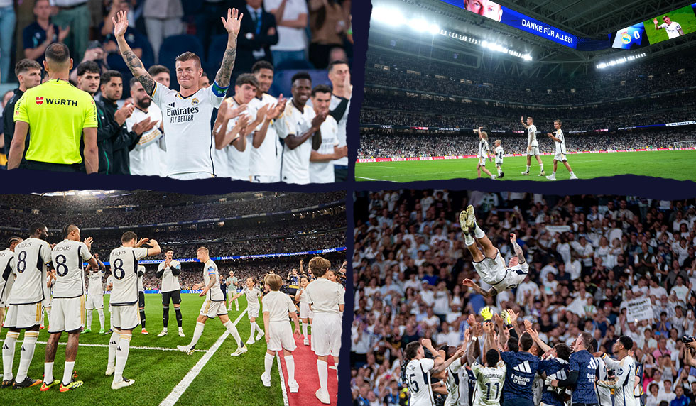 Toni Kroos Real Madrid Abschied Bernabéu letztes Spiel