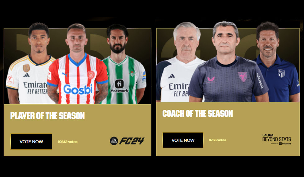 LaLiga-Awards: Vier Blancos in vier Kategorien nominiert