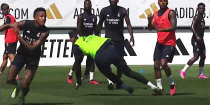 thibaut courtois kreuzbandriss moment szene real madrid