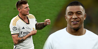 Toni Kroos Kylian Mbappé Real Madrid