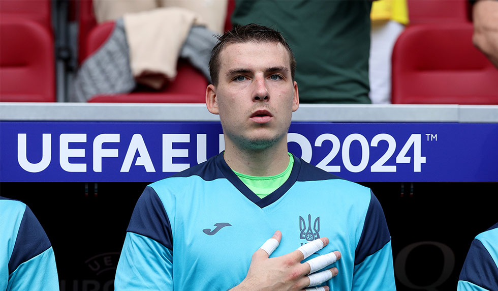 Andriy Lunin Ukraine EM 2024