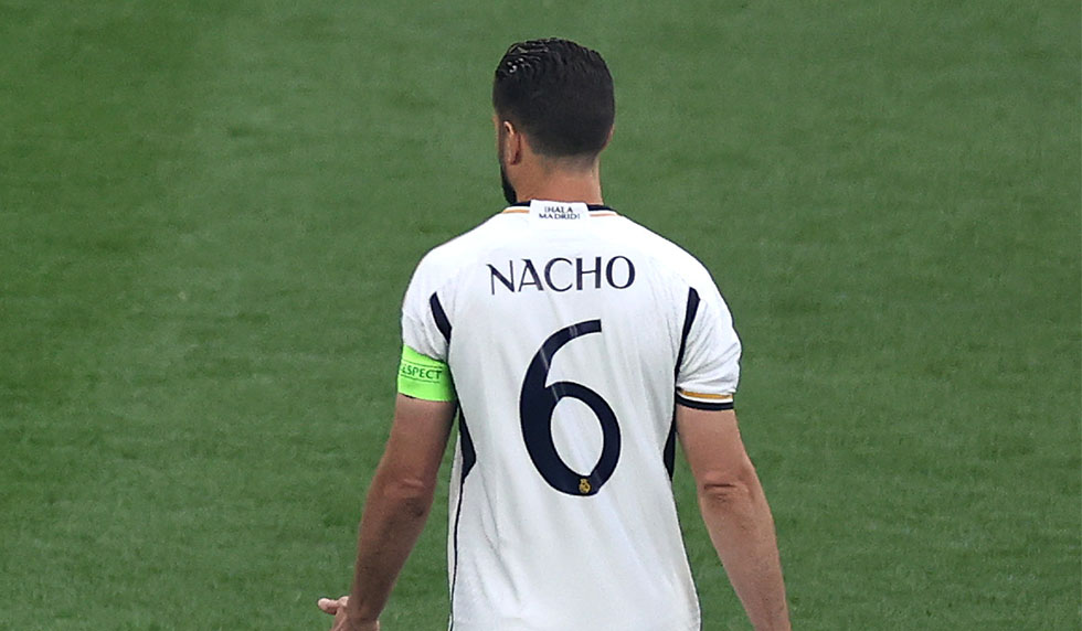 Nacho Fernández Real Madrid Nummer 6