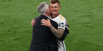 Toni Kroos Carlo Ancelotti Real Madrid