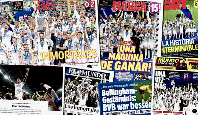 BVB Real Madrid Pressestimmen Champions League Finale