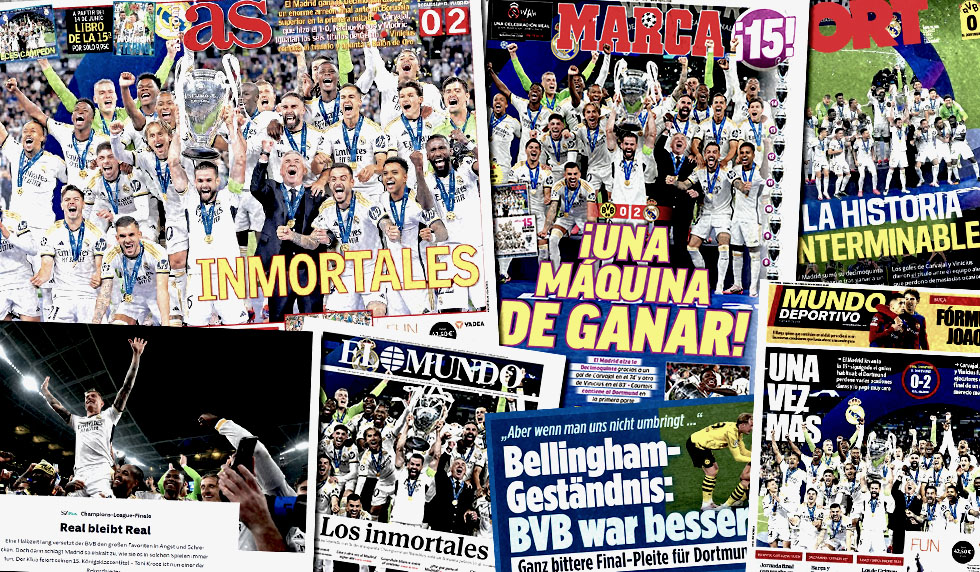 BVB Real Madrid Pressestimmen Champions League Finale