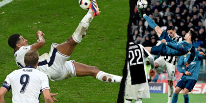 Jude Bellingham Cristiano Ronaldo Fallrückzieher EM 2024