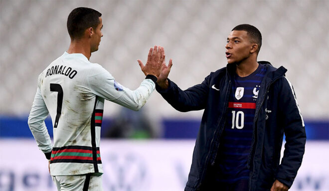 Kylian Mbappé Cristiano Ronaldo EM Real Madrid