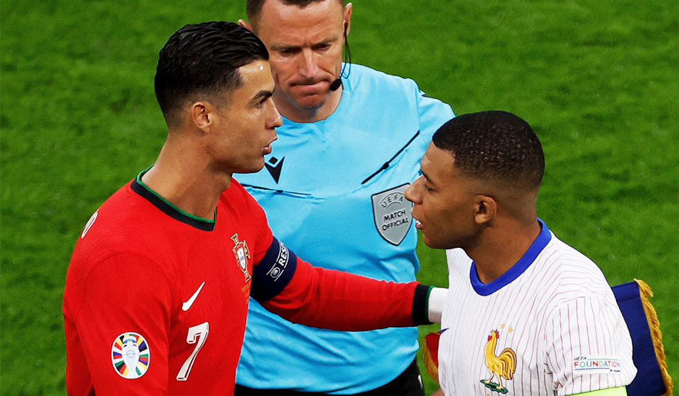 Kylian Mbappé Cristiano Ronaldo EM 2024