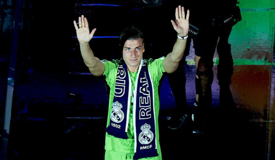 Andriy Lunin Kepa Arrizabalaga Real Madrid