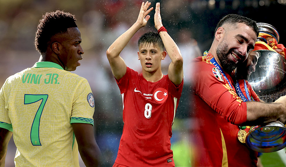 EM 2024 Copa América Vinicius Junior Arda Güler Daniel Carvajal
