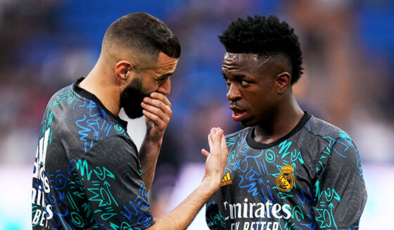 Karim Benzema Vinícius Júnior Real Madrid