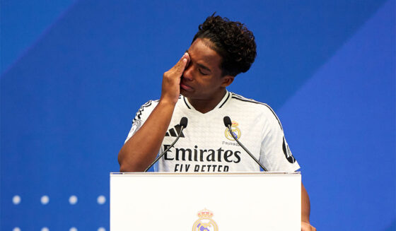 Endrick Real Madrid Präsentation Vorstellung Bernabéu Endrick Real Madrid Präsentation Vorstellung Bernabéu