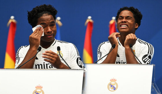 Endrick Real Madrid Präsentation Vorstellung Bernabéu