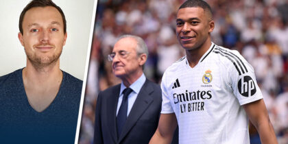 Kylian Mbappé Real Madrid Präsentation Vorstellung Bernabéu