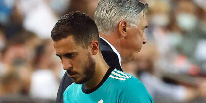 Eden Hazard Carlo Ancelotti Real Madrid