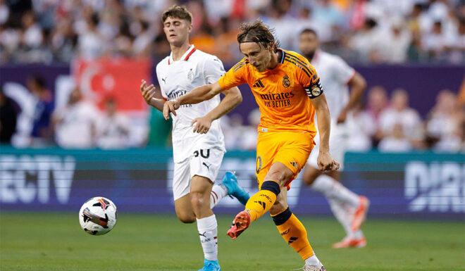Luka Modric Real Madrid AC Mailand
