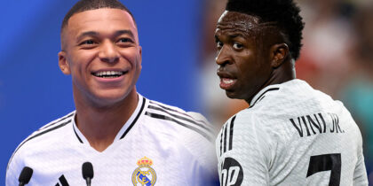 Kylian Mbappé Vinícius Júnior Real Madrid