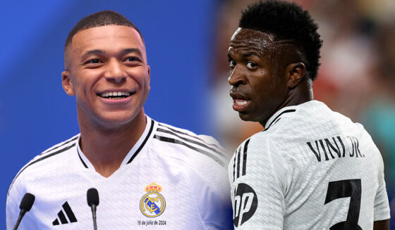 Kylian Mbappé Vinícius Júnior Real Madrid