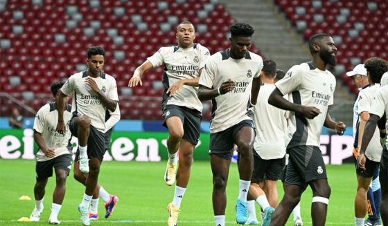 Kylian Mbappé Real Madrid Training